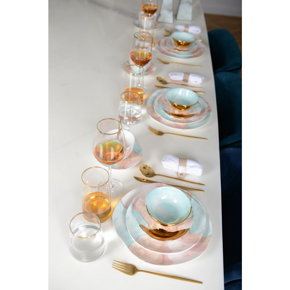 Porcelain Dessert Plate TREASURE MINE