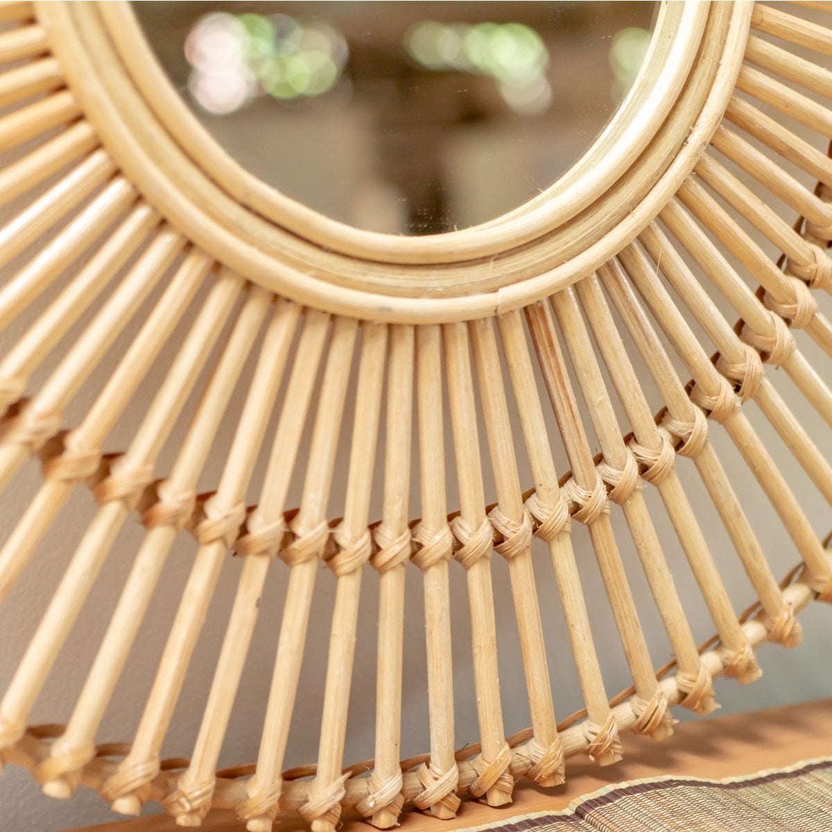 Rattan Wall Mirror BUMI