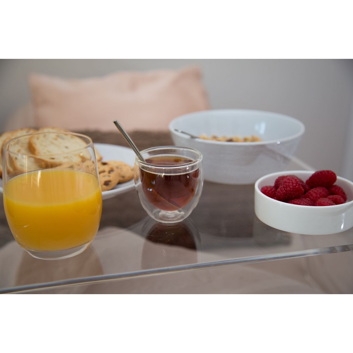 Doppelwandige Espresso-Gläser 80ml 4er-Set