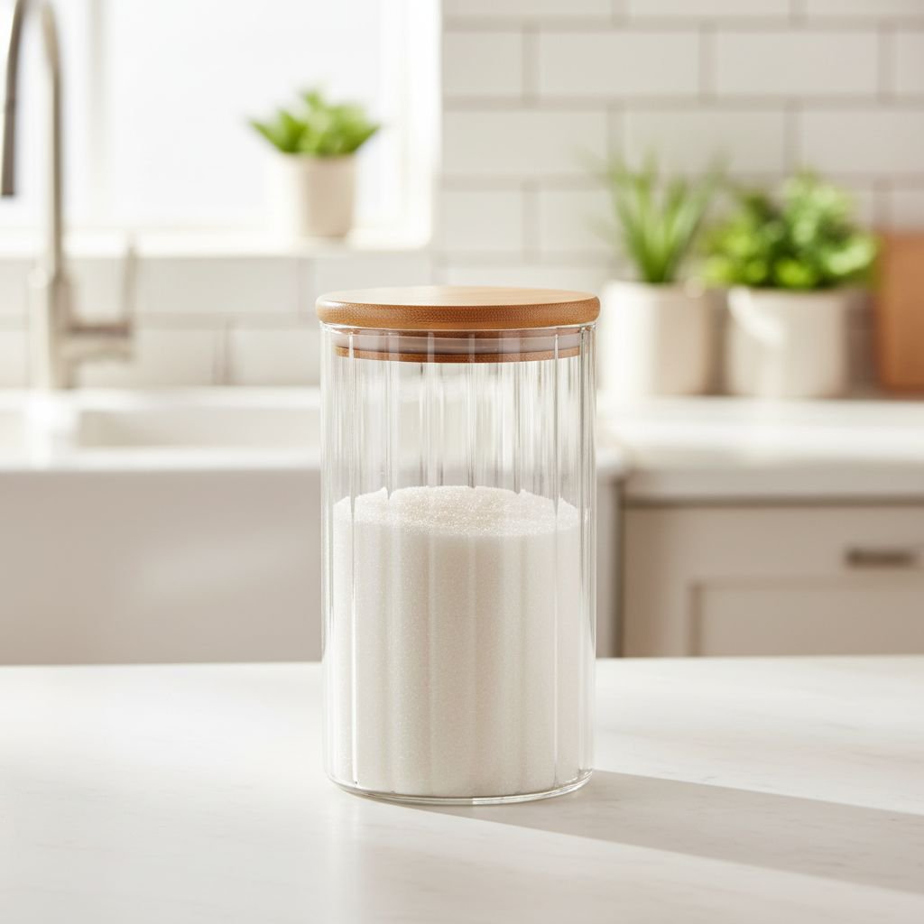 Vorratsglas mit Holzdeckel