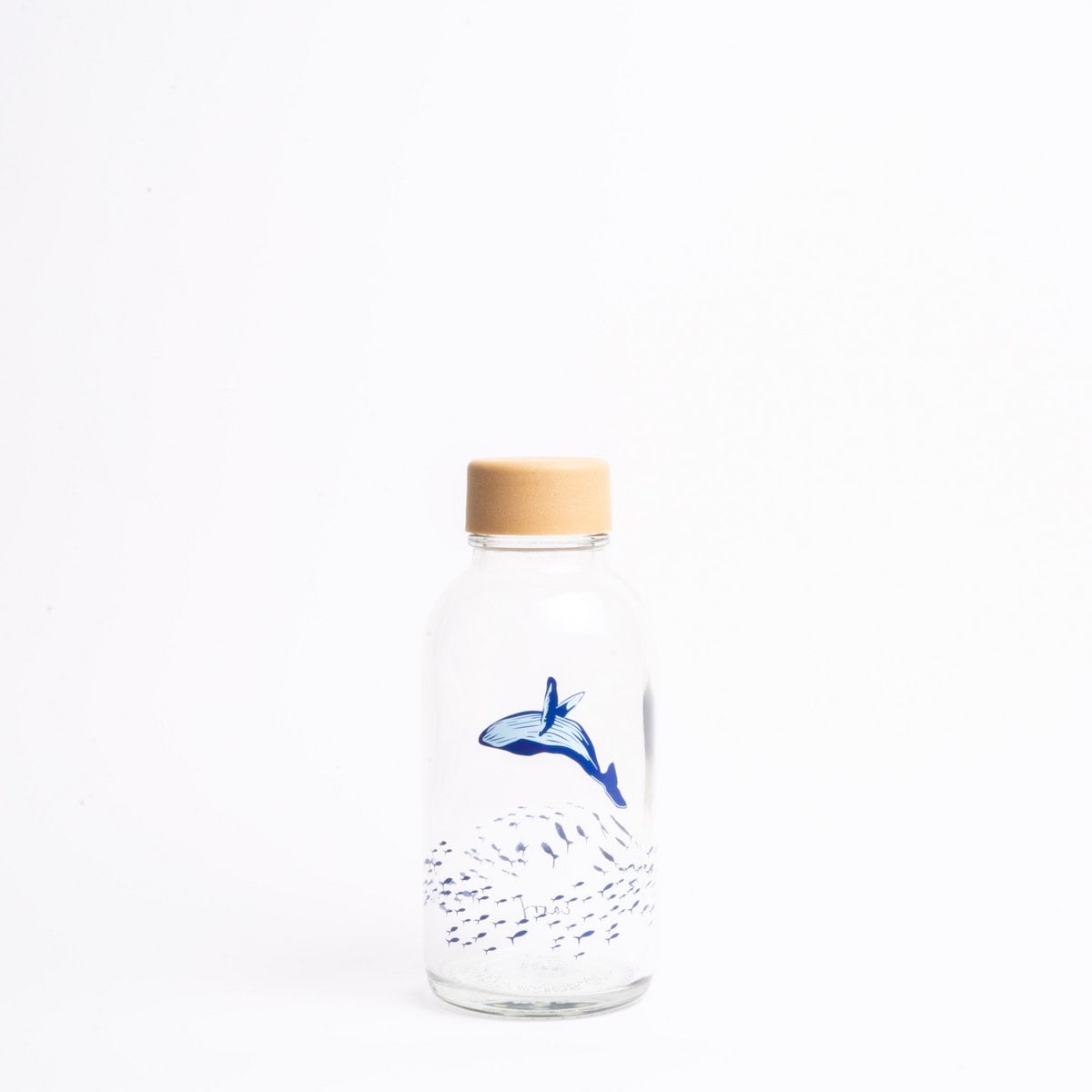 OCEAN LOVER 0,4 l Glasflasche