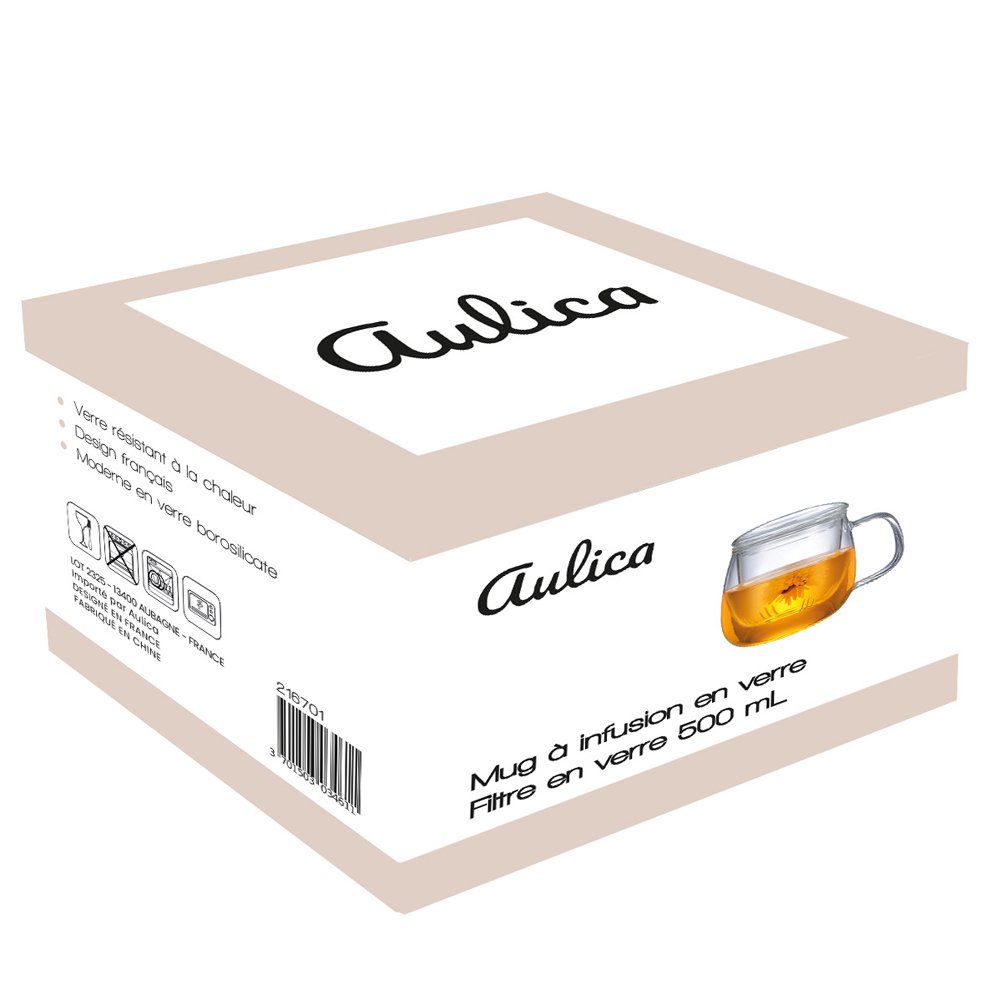 Glasbecher Transparent 450ml