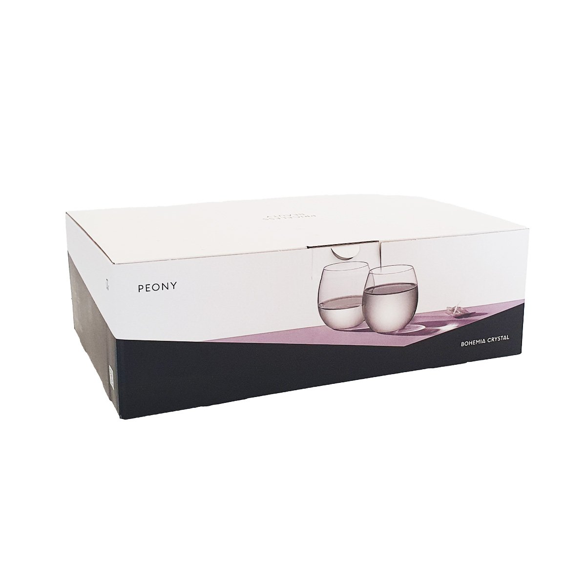 Wassergläser Tumbler PFINGSTROSEN 380ml 6er-Set