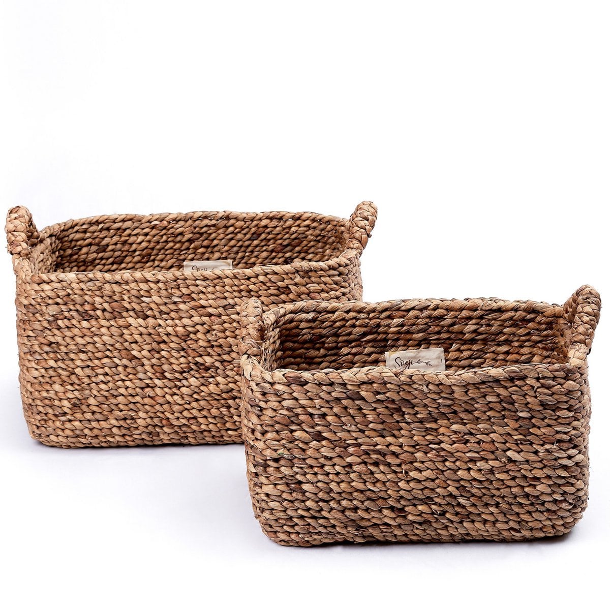 Basket TANIMBAR made of water hyacinth