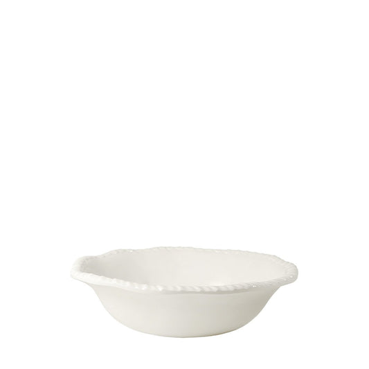 Melamine Soup Plate CREAM with Rope Rim