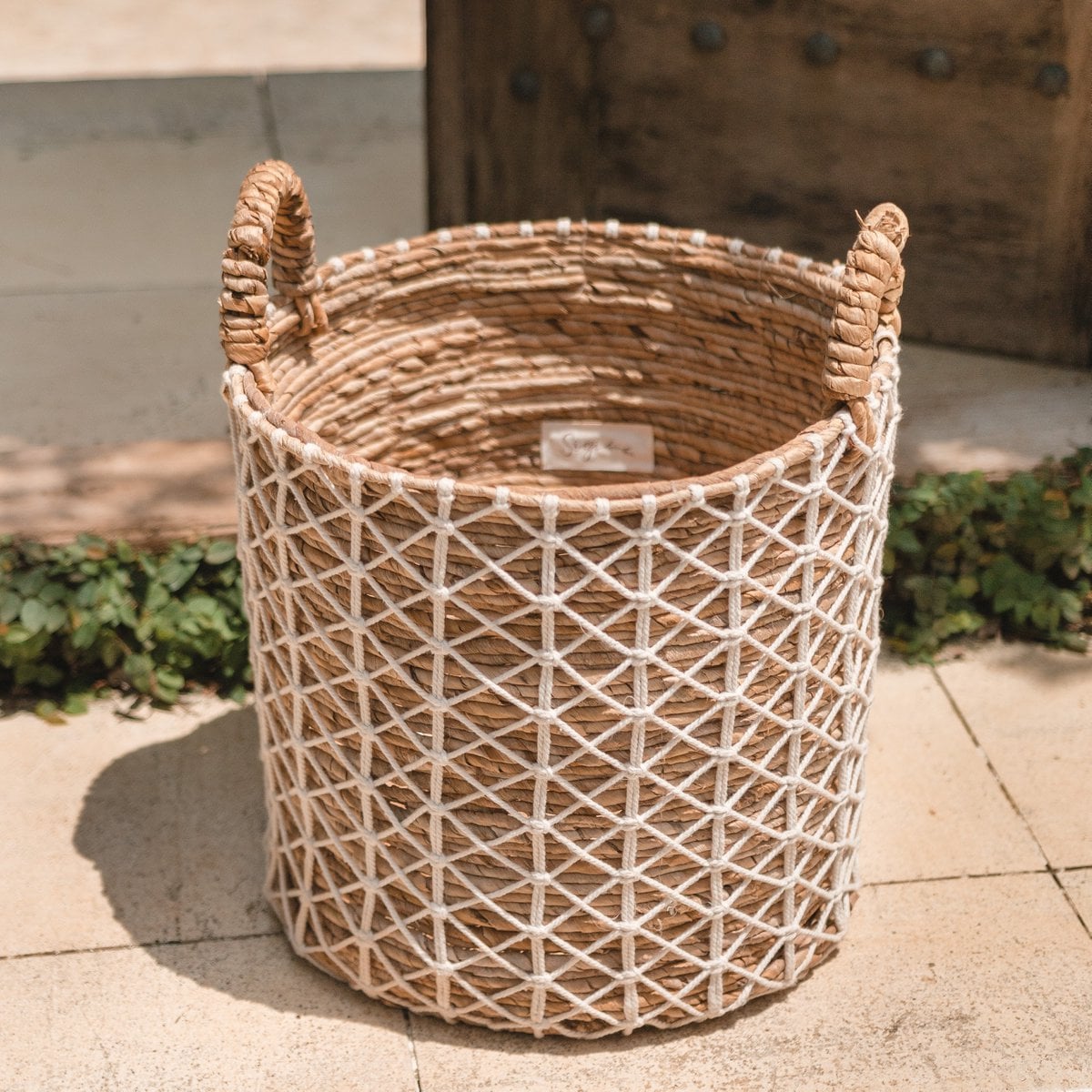 Boho Wäschekorb KERSO