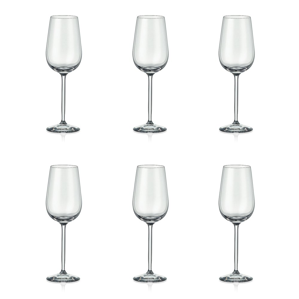 Prosecco-Gläser / Sektflöten PFINGSTROSE 150ml 6er-SetDE 6
