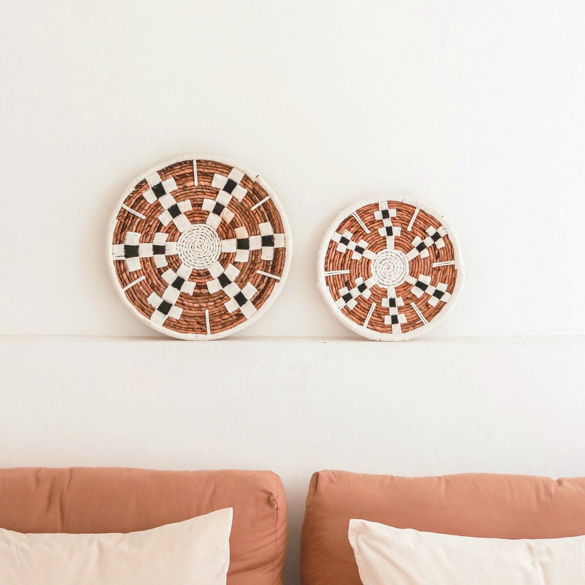 Wall Decor & Bowl TAMAN made of Banana Fiber
