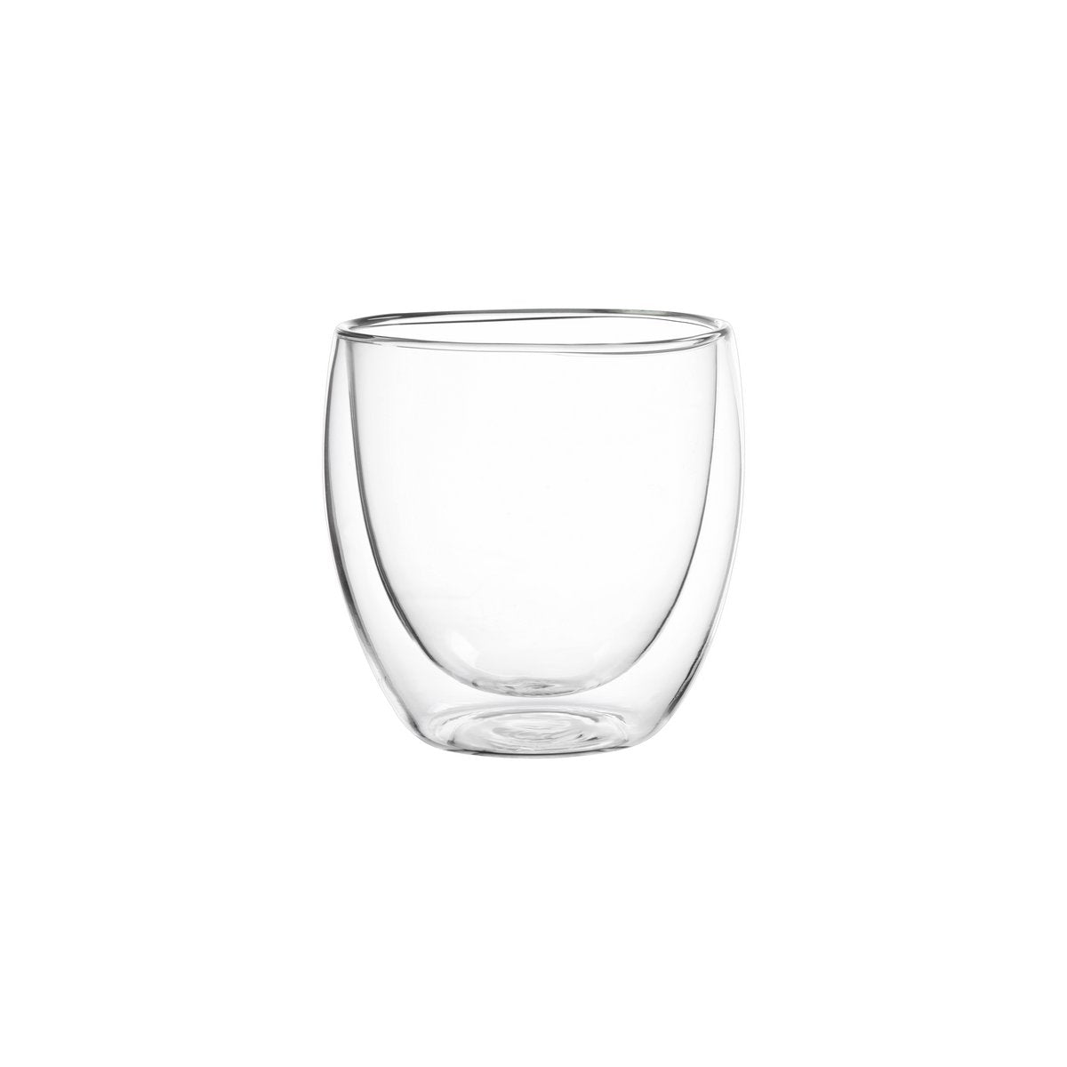 Doppelwandige Espresso-Gläser 80ml 4er-Set