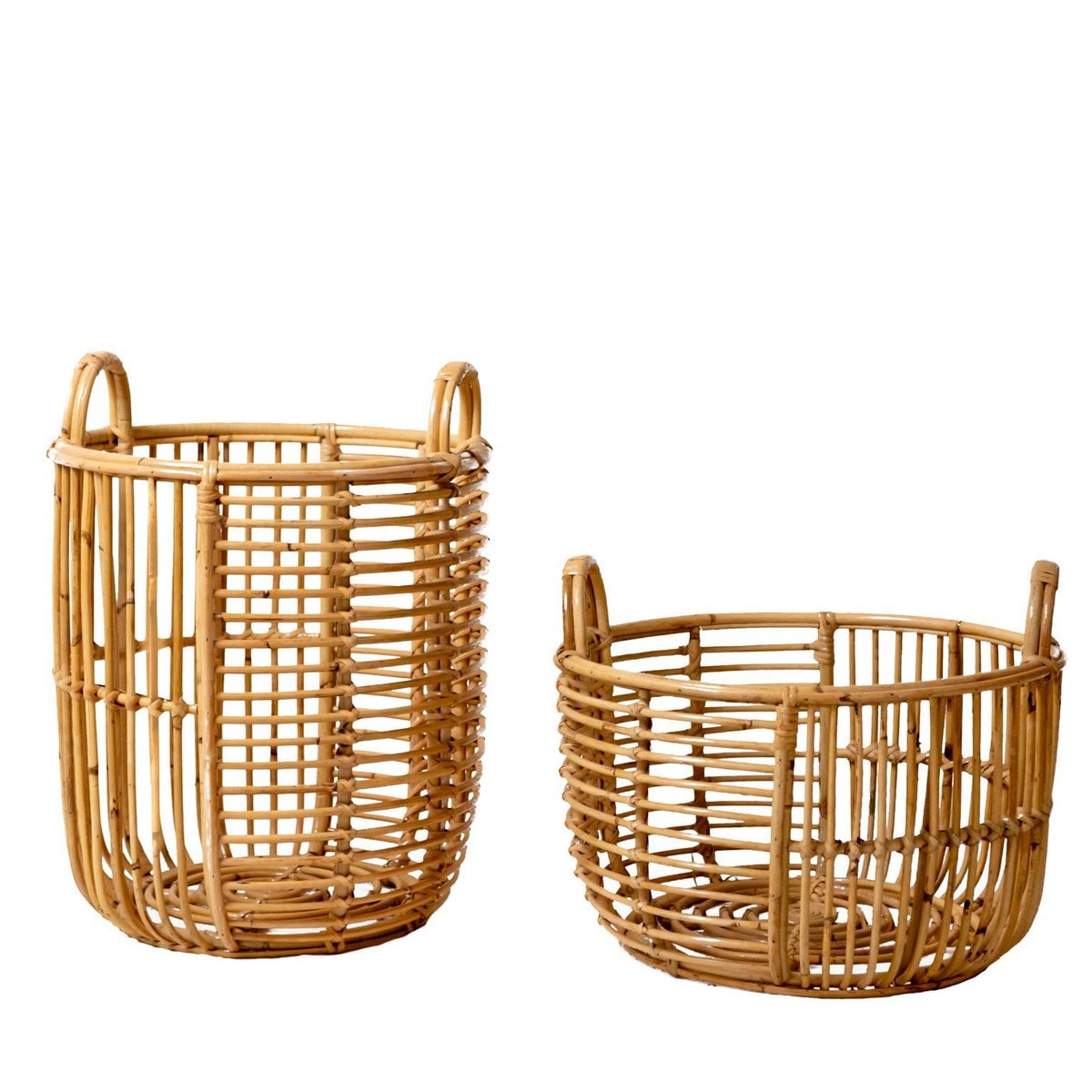 Rattan-Aufbewahrungskorb JEMUH