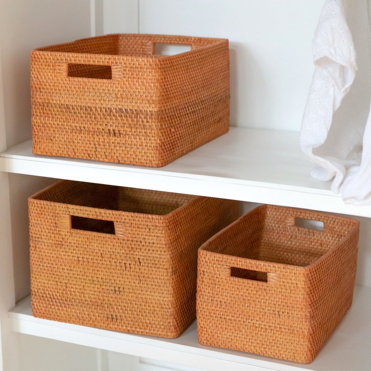 Rattan-Regalkorb WARSA