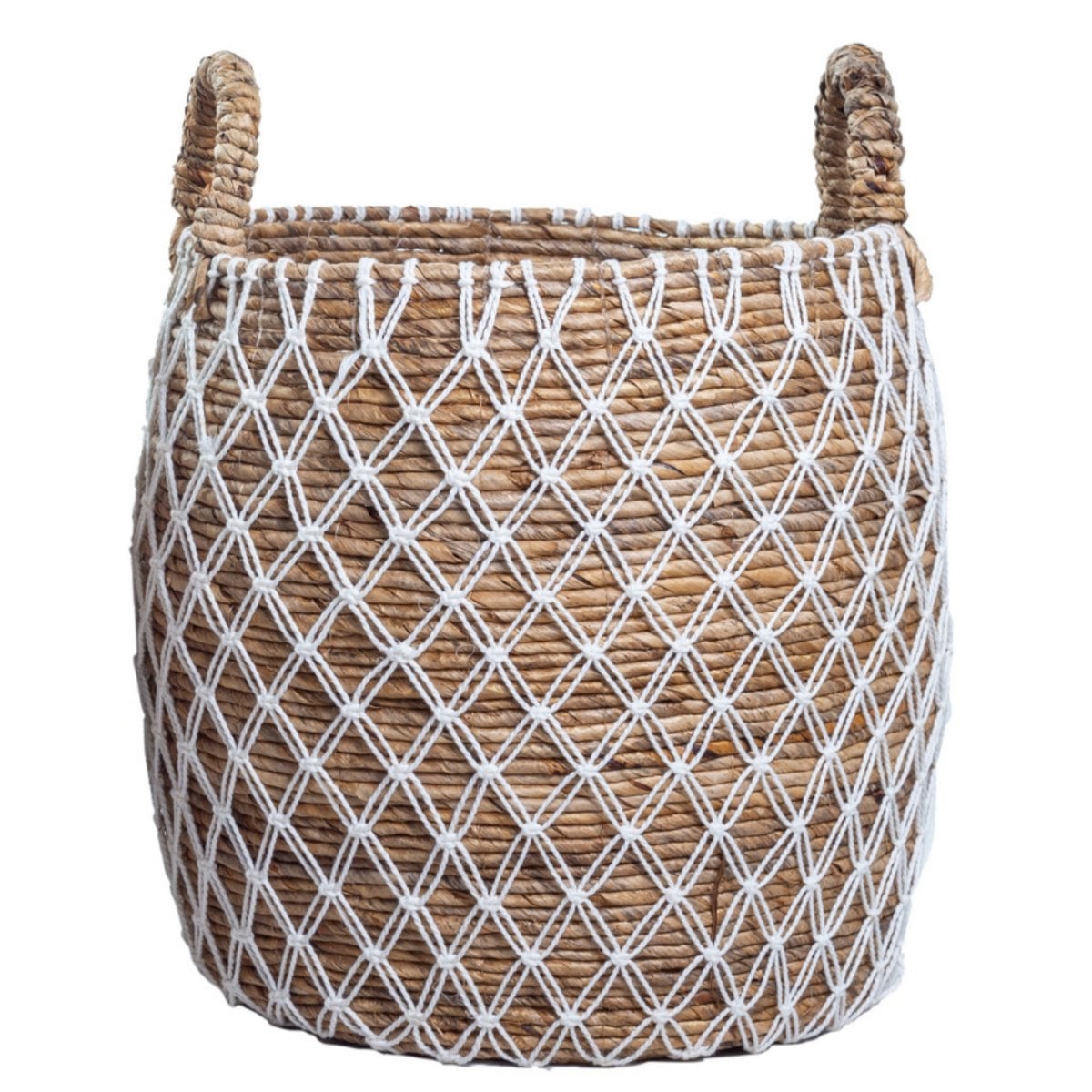 Storage basket KUBU made of banana fibre