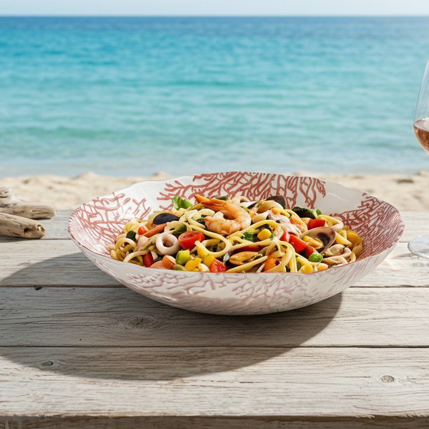 Glas-Obstschale CORAIL