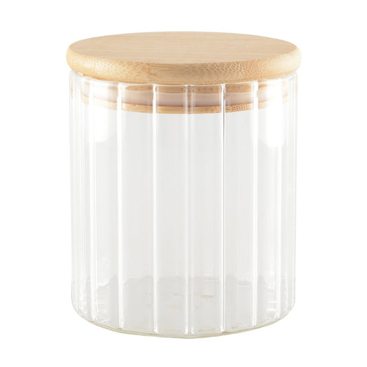 Storage Jar with Wooden Lid