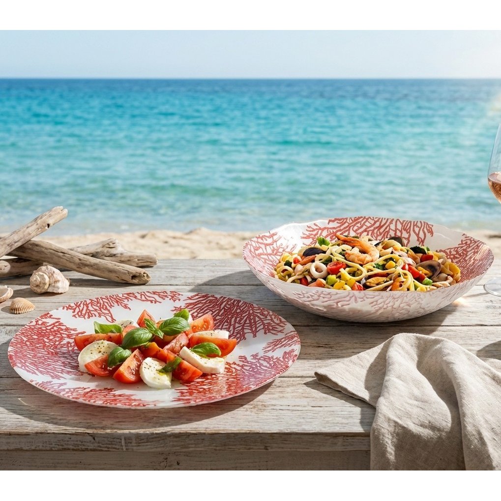 Glas-Obstschale CORAIL