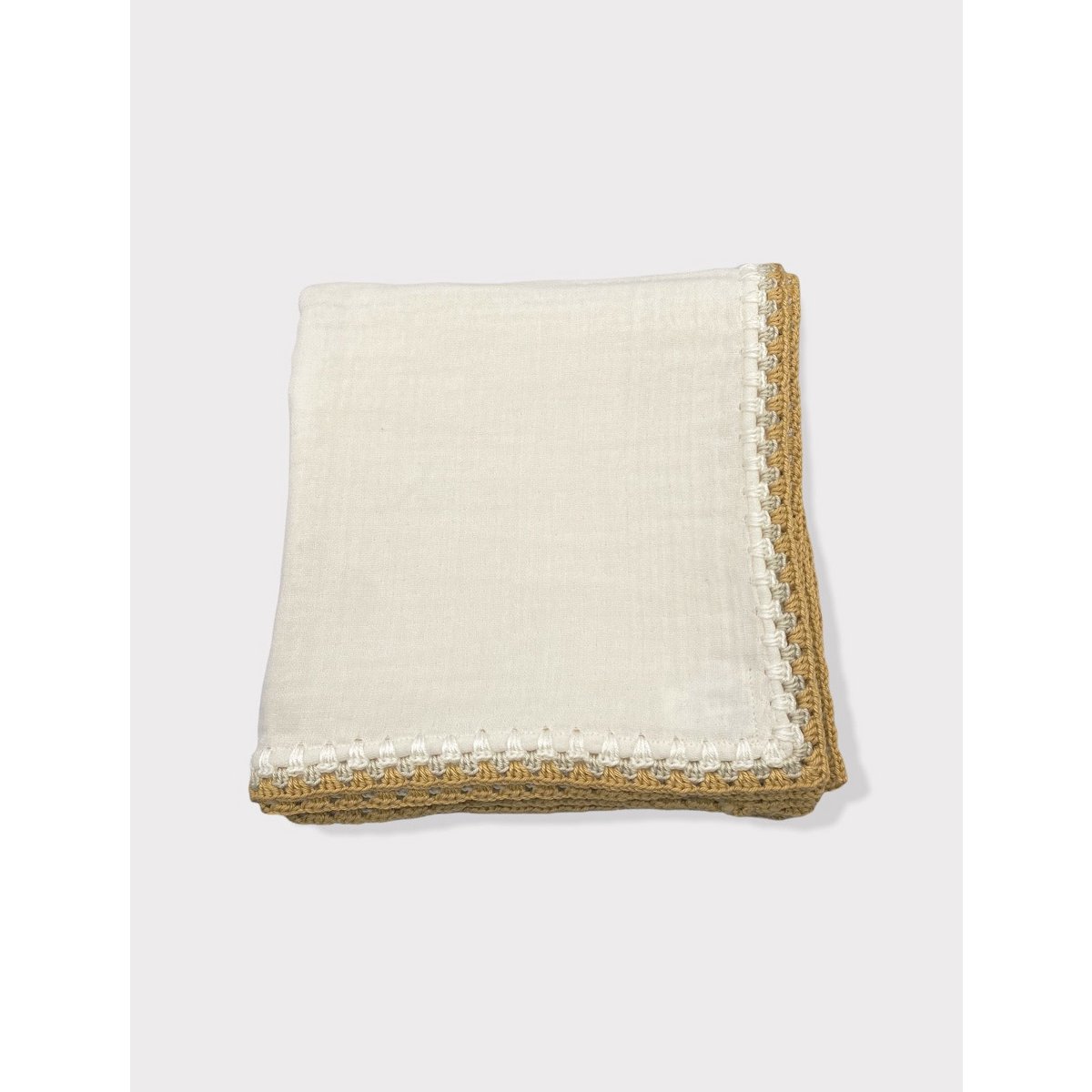 Musselin Babydecke CROCHET