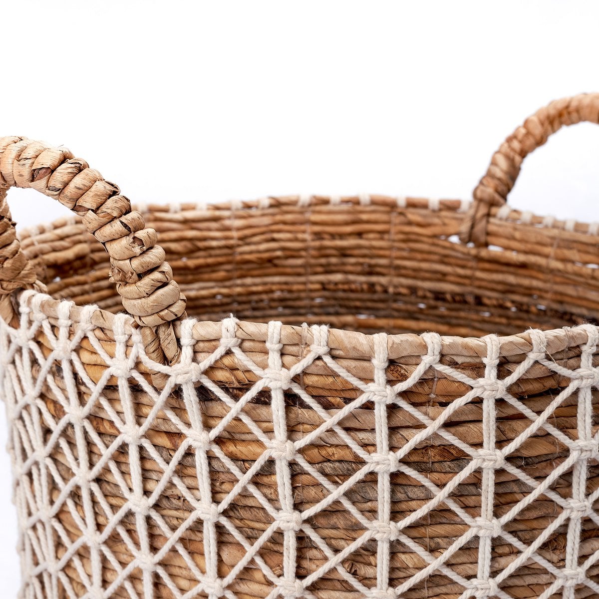 Boho Wäschekorb KERSO