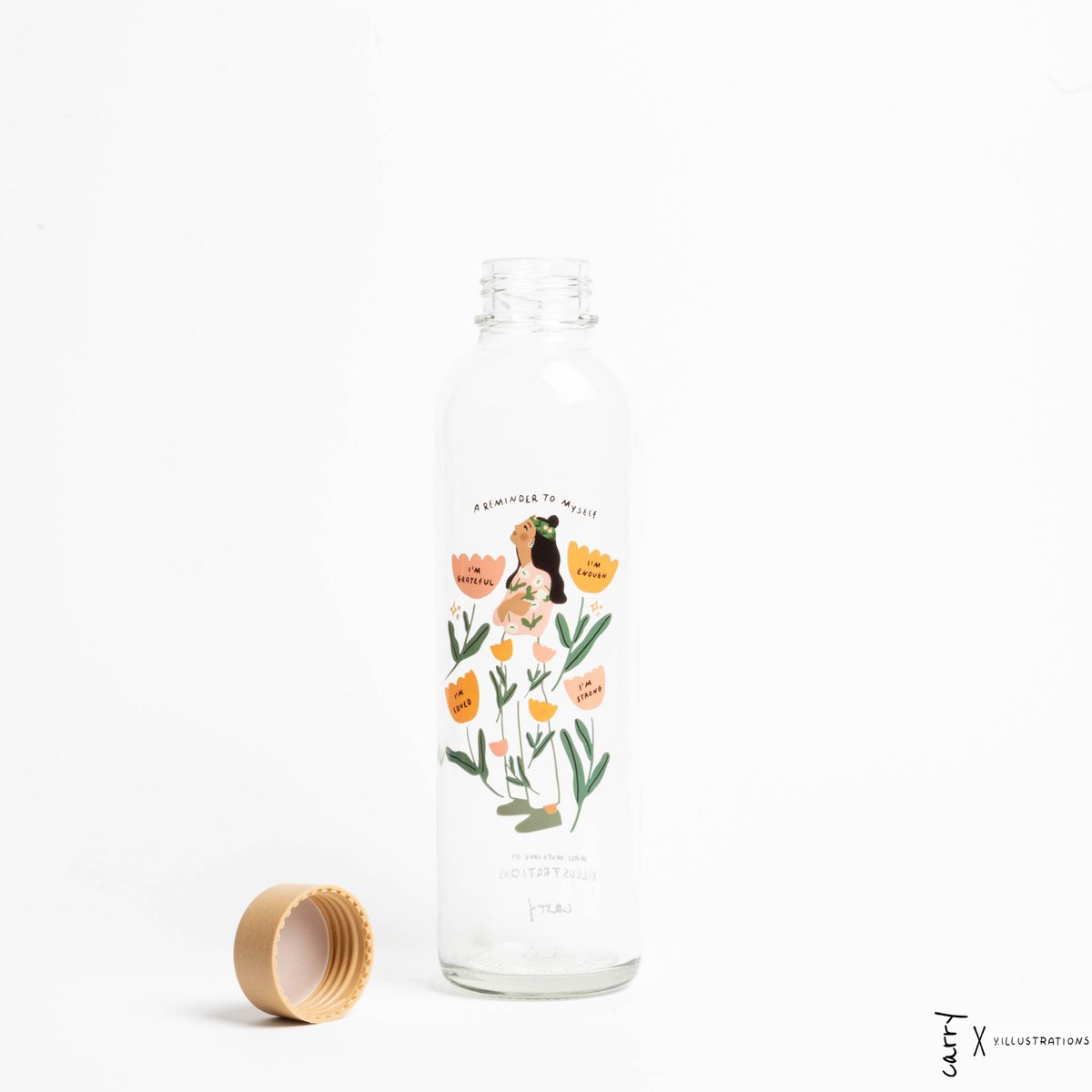 REMINDER TO MYSELF 0,7 l Glasflasche