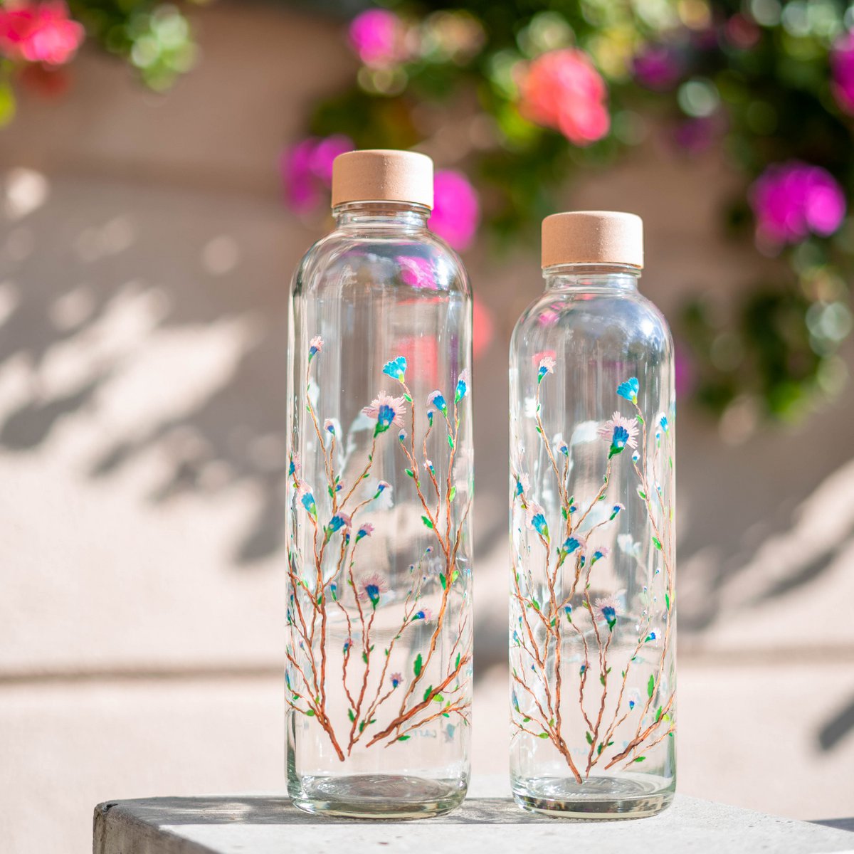 HANAMI 1,0 l Glasflasche
