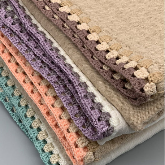 Muslin Baby Blanket CROCHET