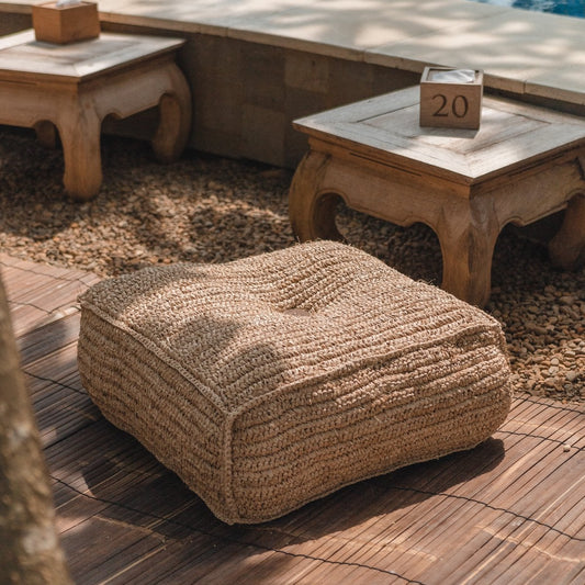 Pouffe PADAR Bast Square