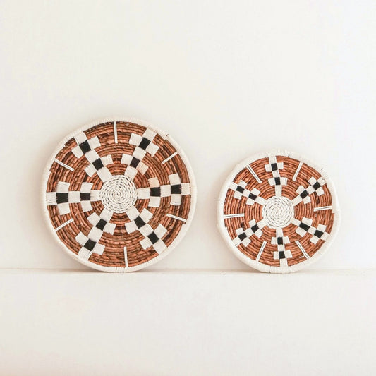 Wall Decor & Bowl TAMAN made of Banana Fiber